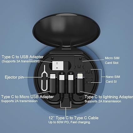 Multifunctional Data Cable Set 60w