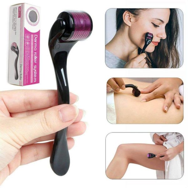 Skin Therapy 0.5 Derma Roller With 540 Micro Needle Roller For Men And Women | Derma Roller 540 Titanium Needle (0.5mm)